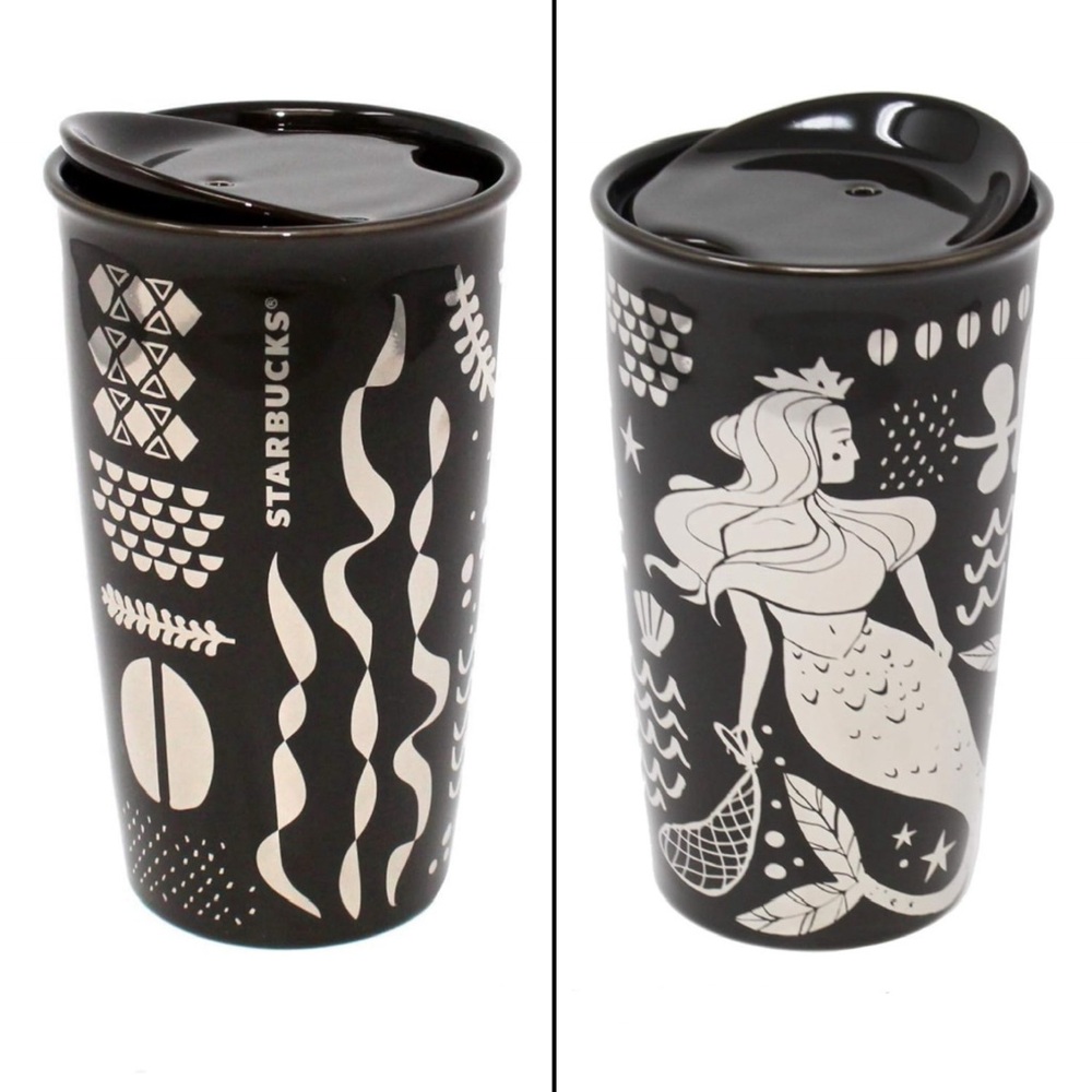 Starbucks Siren Mermaid Ceramic Double Wall Tumbler - 12 fl oz